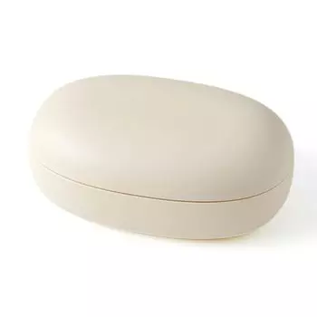 Takenaka Bento Box mayu Mayu Lunch Box M Ivory 480ml+200ml