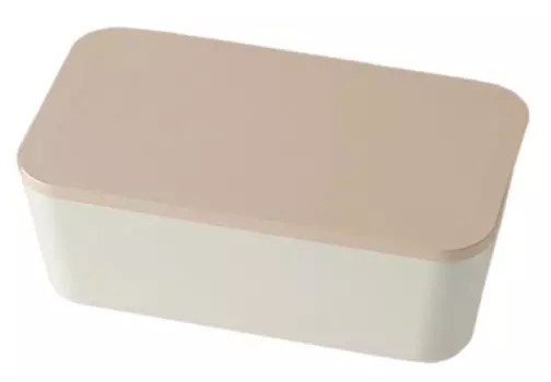 Takenaka Bento Box SUKITTO Skit 1 Tier Lunch Сделано в Японии Цвет слоновой кости 750 мл T-36393 слоновая кость