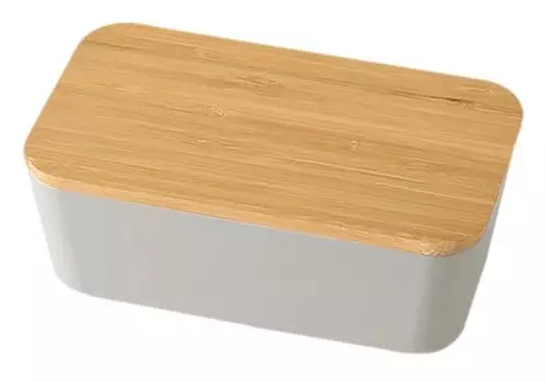 Takenaka Bento Box SUKITTO Skit 1 Tier Natural Lunch Серый 750 мл T-36390 серый