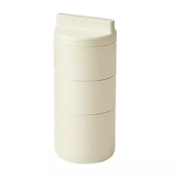 Takenaka Bento Box tutu 3-х уровневый ланч-бокс Сделано в Японии Ivory 160 мл x 280 мл (Верхний ярус) 2, (Нижний ярус) Т-36375 слоновая кость
