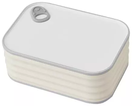 Takenaka Сделано в Японии Takenaka Bento Box Ланч-бокс Белый 600 мл Eat-Can T-76487