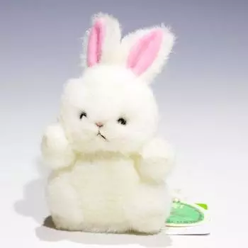 Takenoko Puchi Puchi Land Forest Nakama Rabbit Белая плюшевая игрушка 58452