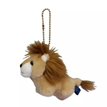 Takeoff Chibikko Kingdom мягкая игрушка в виде маленького животного лев с цепочкой из шариков размером с ладонь