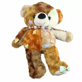 Takeoff KAWAII Bear Шоколадная плюшевая игрушка Музыкальная шкатулка M