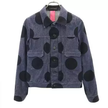 TAKESHI KOSAKA Dot Pattern Denim Jacket 1 Y s Yohji Yamamoto denim jacket Women Used