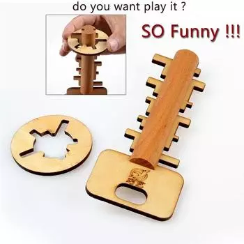 Такие забавные игрушки с замком, интеллектуальные развивающие игрушки для детей и взрослых