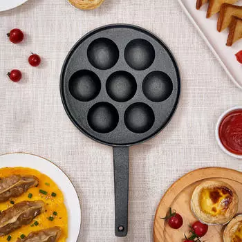 Takoyaki Maker Ball 7 отверстий многоцелевой практичный кухонный инвентарь противень для выпечки