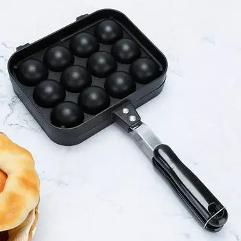 Takoyaki Pan Baking Tray Meatball Maker Nonstick Grill Ball for Party Picnic