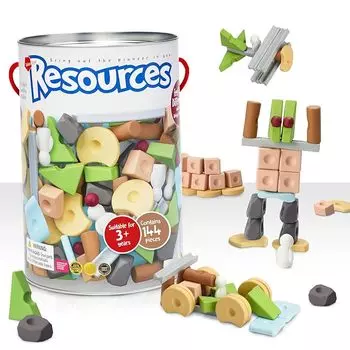 Taksa Toys Уникальные обучающие игрушки Reggio Emilia, вдохновленные природой, дошкольные ресурсы для развития мелкой моторики, образовательные строительные блоки