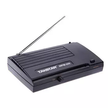 Takstar WPM-200 Беспроводная система мониторинга УВЧ, дальность передачи 50 м, стереонаушники-вкладыши
