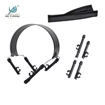 Тактическая гарнитура Z, аксессуары для страйкбола, военная повязка на голову Softair, проводная гарнитура Pelto для охоты, активные наушники на открытом воздухе чёрный