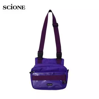 Тактическая нагрудная сумка через плечо в стиле милитари, армейская поясная сумка для пешего туризма, кемпинга, велоспорта, путешествий, спортивная сумка фиолетовый