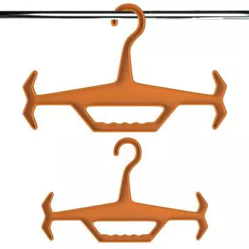 Тактическая вешалка для жилета, противоскользящая вешалка для жилета, пластиковая вешалка для бронежилета, тяжелого снаряжения, тактического бронежилета оранжевый