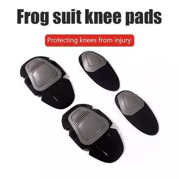 Тактическая защита коленей и локтей для пейнтбола, страйкбола, боевой униформы, военного костюма, 2 наколенника и 2 налокотника, просто охотничий костюм 27CM