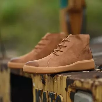 Тактические ботинки мужские Мужские защитные ботинки Обувь рыцаря Бесплатная доставка Обувь мужские ботильоны кожаные повседневные кроссовки коричневые высокие ботинки 42