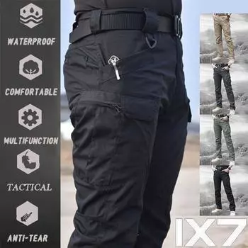 Тактические брюки, военные брюки-карго, мужские наколенники, армейская одежда для страйкбола, охотничьи полевые боевые брюки L армия зеленый