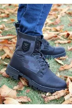 Тактические военные на открытом воздухе ботинки из натуральной кожи водоустойчивые для треккинга охоты