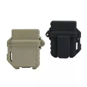 Тактический чехол для хранения зажигалки, универсальная портативная коробка, контейнер, ящик для хранения зажигалки, инструменты для кемпинга, пешего туризма, уличного использования