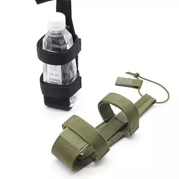 Тактический держатель для бутылки с водой Molle, сумка для хранения бутылки с водой, переноска для чайника, чехол для чайника, принадлежности для походов, рыбалки, кемпинга