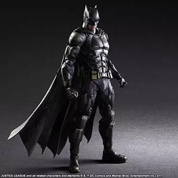 Тактический костюм PLAY ARTS Kai JUSTICE LEAGUE, подвижная фигурка из окрашенного ПВХ, Batman™ ver.