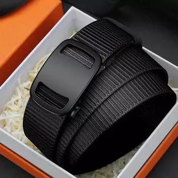 Тактический ремень металлическая автоматическая пряжка классический мужской ремень автоматическая пряжка деловой модный ремень Length 120CM Width 3.5CM