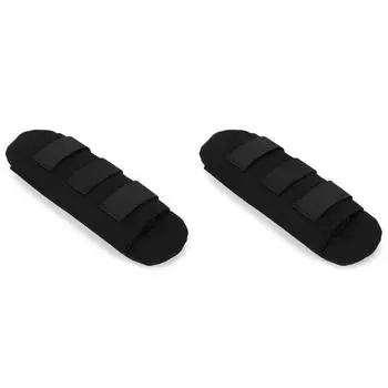 Тактический жилет с ремнем, наплечная накладка на плечо, удобная подушка для гитары (черный)