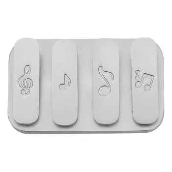 Тактильные игрушки-слайдеры Магнитные игрушки для снятия стресса Легкий съемный металлический слайдер-слайдер Тактильные игрушки-кликеры серебряный