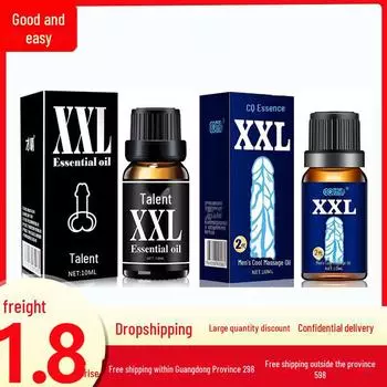«Талантливое мужское эфирное масло XXL для прохладного массажа для взрослых»