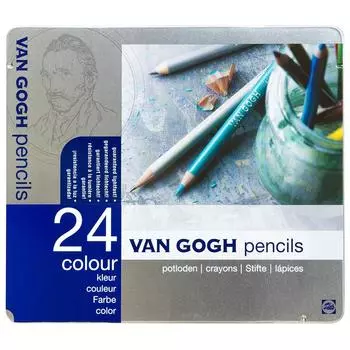 Talence Japan Van Gogh Colored Pencil 24 Colors T9773-0024