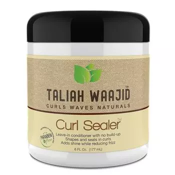TALIAH WAAJID Taliah Waajid Curls Waves Natural Conditions Curls Shape Seal Предотвращает наращивание и блеск вьющихся волос, 6 жидких унций