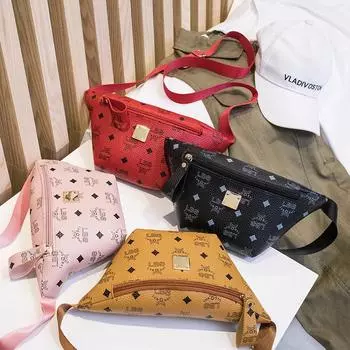 Талия поясная сумка женская искусственная кожа пояс на молнии поясная сумка повседневная нагрудная сумка жёлтый