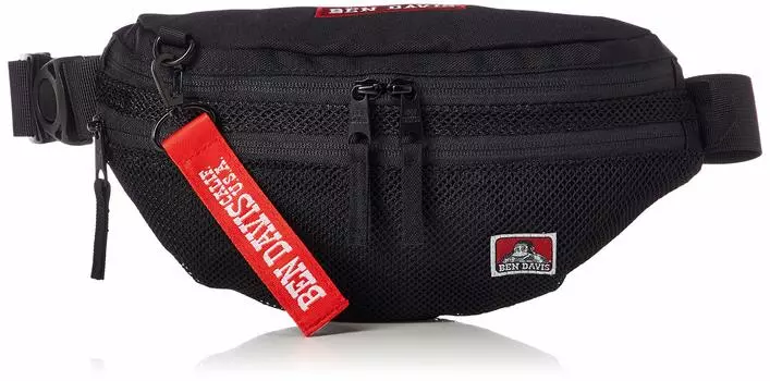 Талия Талия СЕТКА Талия Плечо Черный Красный [Ben Davis] Сумка, Сумка, Сумка, Сумка,