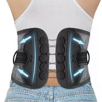 Талия Талия Тазовая Талия Сильная Фиксированная Сетчатая Поддержка Талии Двойное Давление Приводной Размер M Окружность Поддерживающий, Корсет, Пояс, Пояс, Поддержка,