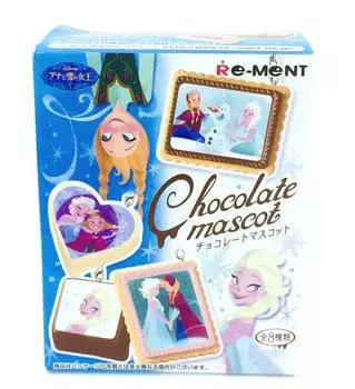 Талисман Frozen Chocolate, полный комплект, 8 предметов, конфеты, игрушка/жвачка (замороженный)