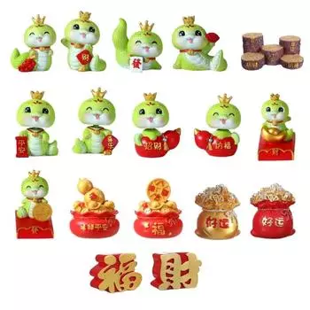 Талисман на удачу в виде змеи, кивающая голова, статуэтка змеи, подарок для любителей года змеи, уникальный декор, эстетическая привлекательность