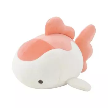Талисман Ribuhaato Marshmallow Aquamie Goldfish, плюшевая игрушка длиной Fluffy (Всего прибл.. 8 см) 28212-25