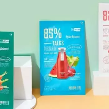 TALKS VEGAN SQUEEZE ТКАНАЯ МАСКА 27 г (ГИДРОУСИЛИТЕЛЬ)