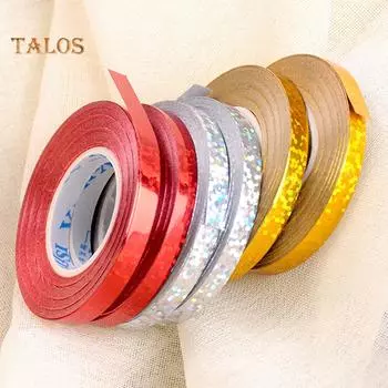 TALOS 10 м лента для воздушных шаров на свадьбу, день рождения, фестиваль, сделай сам, подарочные коробки, украшение для вечеринки One Size серебряный
