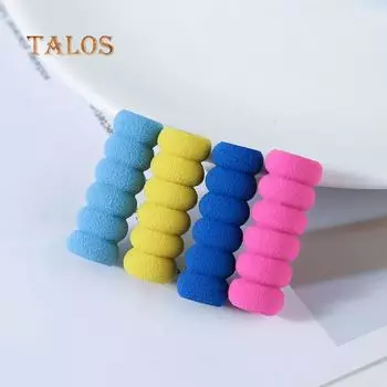 TALOS 10 шт., однотонная мягкая губка NBR, алмазная ручка для рисования, чехол-держатель, инструмент FLH One Size