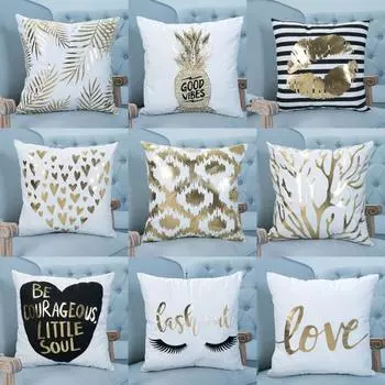 Talos 18 дюймов ананас любовь бронзовый пледы наволочка наволочка домашний декор дивана 16