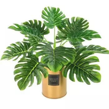 Талос 1 шт. искусственное растение Монстера моделирование свадебный дом отель кафе декор для вечеринки