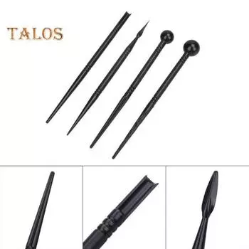 Талос 4 шт./компл. ручки для вырезания цветов, формы для моделирования, формы для выпечки, кухонные инструменты для украшения торта