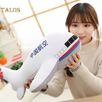 Мягкая игрушка-подушка Talos Cartoon Airplane Simulation 40cm