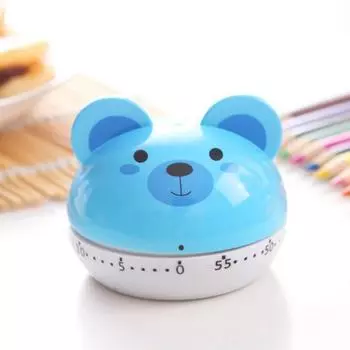 Талос мультяшный медведь кулинария кухонный таймер обратный отсчет механический будильник инструмент для выпечки