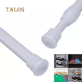 Talos Выдвижная занавеска для дома и ванной комнаты, регулируемый стержень из углеродистой стали