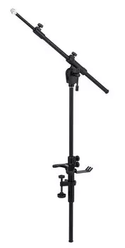 TAMA Boom arm MSDA206BK for attaching to the edge of the desk and setting the microphone in any position Black