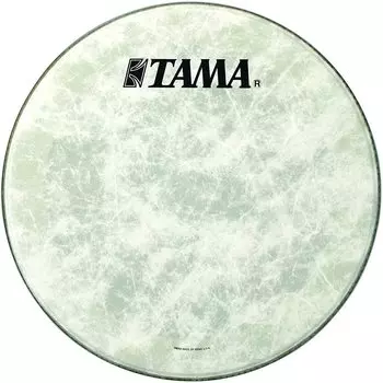 TAMA Drum Head 20 Inch White TAMA Logo Black RF20BMST [Tama] (REMO)
