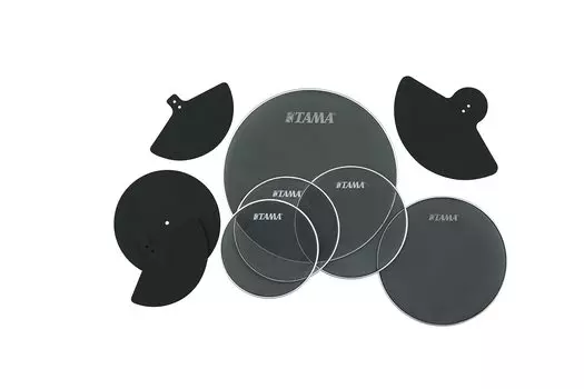 TAMA Комплект звукоизолирующих накладок для ударной установки SPP522C 12 , 13 , 14 , 16 , 22 BD, HI-HAT, CYMx2
