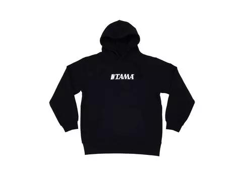 TAMA Logo pullover hoodie black TAMP001L [L size] чёрный