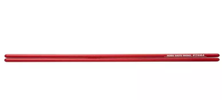 TAMA Tama Saito Nobu Signature Drumstick H-NOB Red